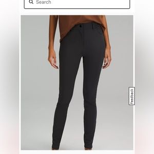 Lululemon city sleek high rise pants